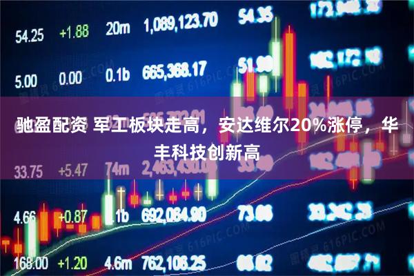 驰盈配资 军工板块走高，安达维尔20%涨停，华丰科技创新高
